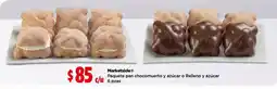 Bodega Aurrerá Marketside Paquete pan chocomuerto y azúcar o Relleno y azúcar oferta
