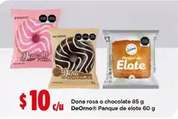 Bodega Aurrerá Panovo Dona rosa o chocolate oferta