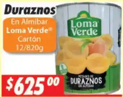 Casa Ley Loma Verde Duraznos En Almibar oferta