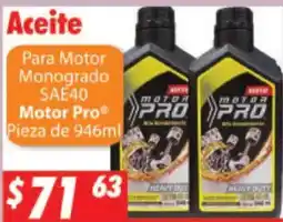 Casa Ley Motor Pro oferta