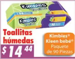 Casa Ley Kimbies toallitas húmedas oferta