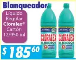 Casa Ley Cloralex blanqueador líquido regular oferta