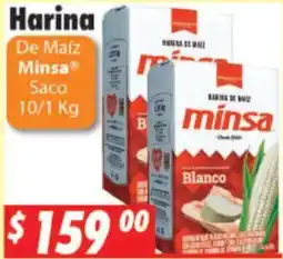 Casa Ley Minsa Harina De Maíz Blanco oferta