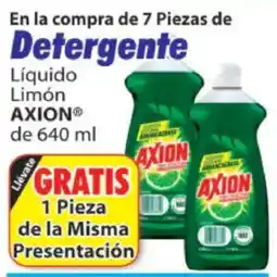 Casa Ley Axion Detergente Líquido Limón oferta