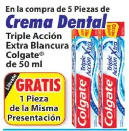 Casa Ley Colgate Crema Dental Triple Accion Extra Blancura oferta