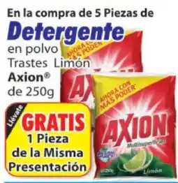 Casa Ley Axion Detergente en polvo Trastes Limón oferta