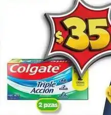 Bodega Aurrerá Colgate - triple acción oferta