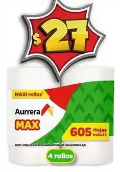 Bodega Aurrerá Aurrera - max rollos oferta
