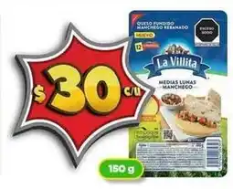 Bodega Aurrerá La villita - queso fundido manchego rebanado oferta