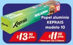 El Florido Keprais papel aluminio modelo 10 oferta