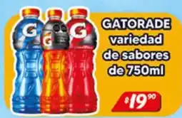 El Florido gatorade variedad de sabores oferta