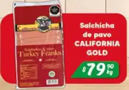 El Florido California Gold Salchicha de pavo oferta