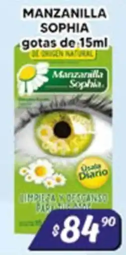 El Florido Manzanilla Sophia gotas oferta