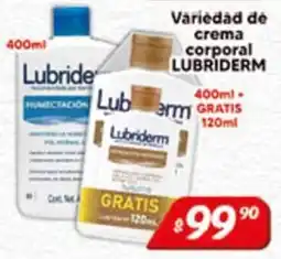 El Florido Lubriderm variedad de crema corporal oferta
