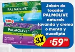 El Florido Jabón de tocador palmolive naturals lavanda y crema o menta y eucalipto oferta