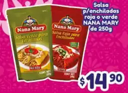 El Florido Nana Mary Salsa Roja para Enchiladas Salsa Verde para Enchiladas oferta