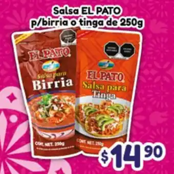 El Pato salsa para birria o tinga