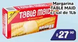 El Florido Table maid margarina c/ sal de 1lb oferta