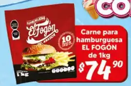 El Florido El Fogón carne para hamburguesa oferta