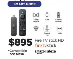 Chedraui amazon alexa fire tv stick oferta