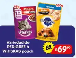 El Florido Pedigree ó Whiskas pouch oferta