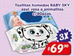 El Florido Baby Sky toallitas húmedas oferta