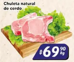 El Florido Chuleta natural de cerdo oferta