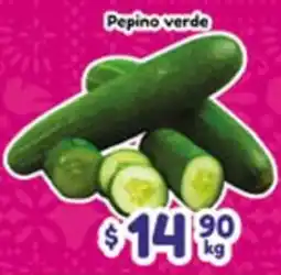 El Florido Pepino verde oferta