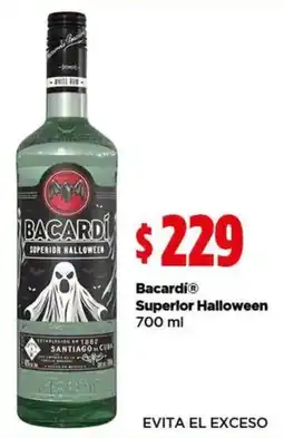 Bodega Aurrerá Bacardí Superior Halloween oferta