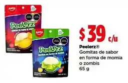 Bodega Aurrerá Peelerz Gomitas de sabor en forma de momia o zombis oferta