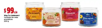 Way To Celebrate® Variedad de velas aromáticas