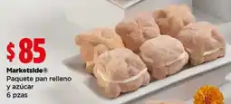 Bodega Aurrerá Marketside Paquete pan relleno y azúcar oferta