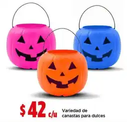 Bodega Aurrerá Variedad de canastas para dulces oferta