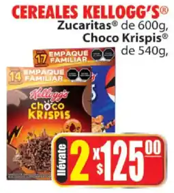 Casa Ley Cereales Kellogg's Zucaritas Choco Krispis oferta