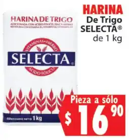 Casa Ley Selecta harina de trigo oferta