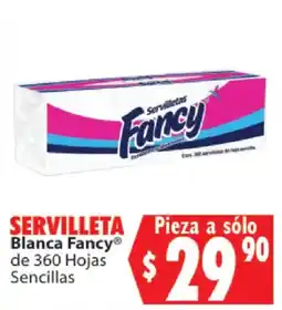 Casa Ley Fancy Servilleta Blanca oferta