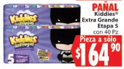 Casa Ley Kiddies Pañal Extra Grande Etapa 5 oferta