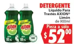 Casa Ley Detergente Liquido Para Trastes Axion Limon oferta
