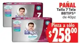 Casa Ley bbtips Pañal Tela oferta