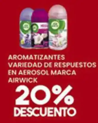 Alsuper airwick aromatizantes variedad de respuestos en aerosol oferta