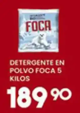 Alsuper Foca detergente en polvo oferta