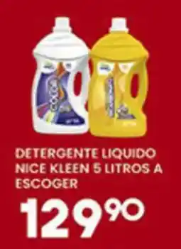 Alsuper nice kleen detergente liquido oferta