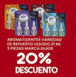 Alsuper Glade aromatizantes variedad oferta