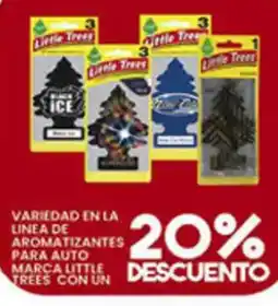 Alsuper Little Trees aromatizantes para auto oferta