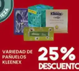Alsuper kleenex variedad de pañuelos oferta