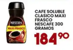 Alsuper Nescafe Cafe Soluble Clasico Maxi Frasco oferta