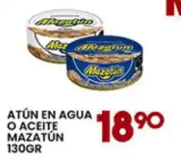 Alsuper Mazatún atún en agua o aceite oferta