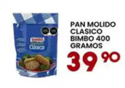 Alsuper Bimbo pan molido clasico oferta