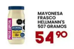 Alsuper mayonesa frasco hellmann's oferta