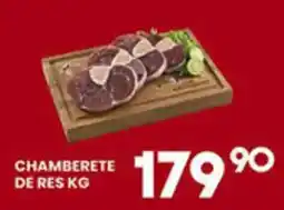Alsuper chamberete de res kg oferta